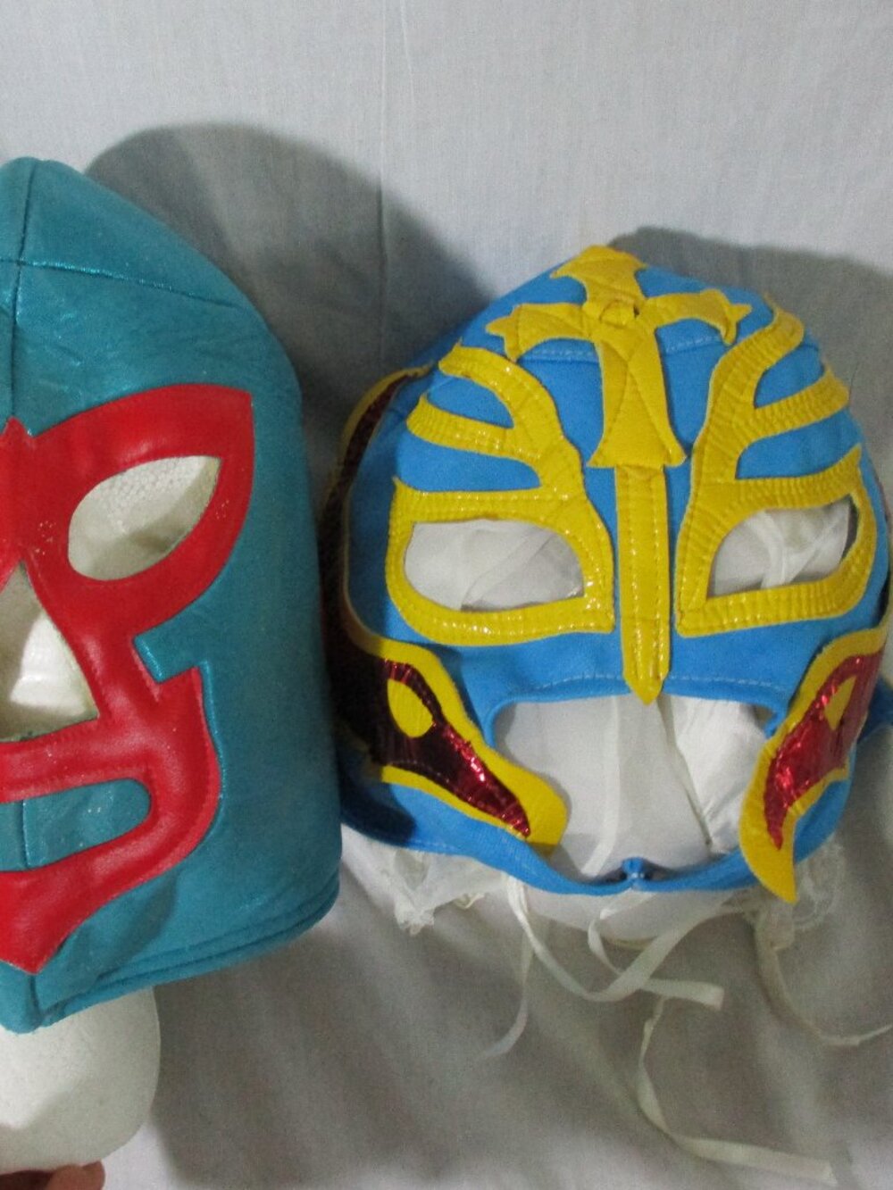 Set 2 LUCHA LIBRE WRESTLING Adult Halloween Costume MASK Party Disguise Cosplay